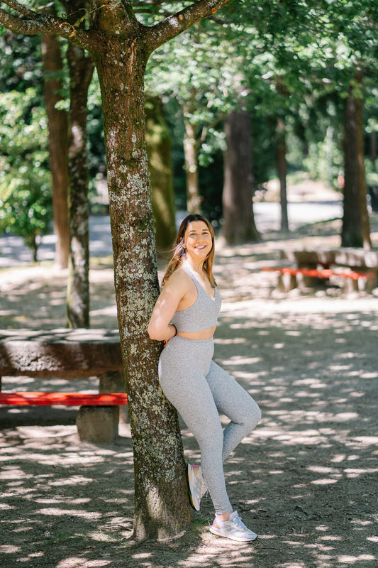 Leggings Core Cinzento