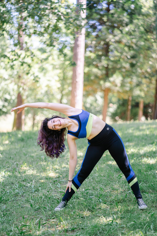 Leggings Fit Azul